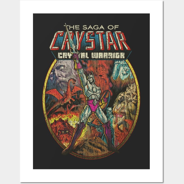 The Crystal Warrior 1983 Wall Art by JCD666